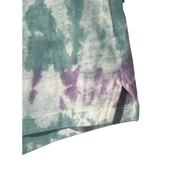 JOHN ELLIOTT Reconstructed Tie Dye Shorts in Mineral & Opal 2 Medium New Womens - Picture 8 of 15